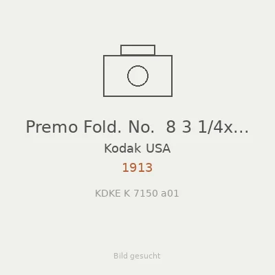 Premo Fold. No.  8 3 1/4x5 1/2