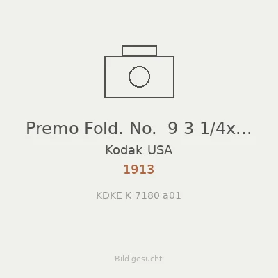 Premo Fold. No.  9 3 1/4x5 1/2