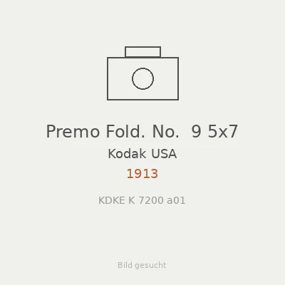 Premo Fold. No.  9 5x7