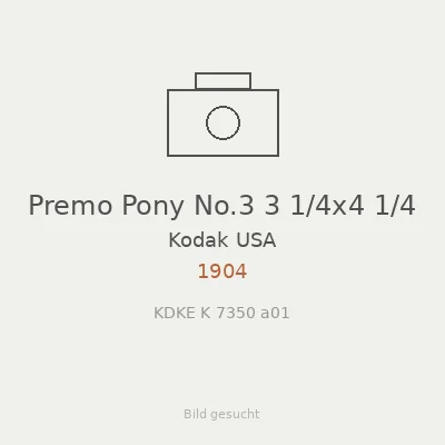 Premo Pony No.3 3 1/4x4 1/4