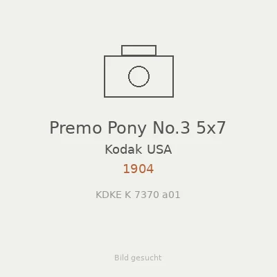 Premo Pony No.3 5x7