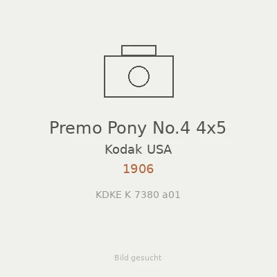 Premo Pony No.4 4x5