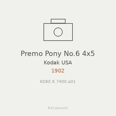 Premo Pony No.6 4x5