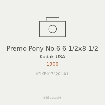 Premo Pony No.6 6 1/2x8 1/2