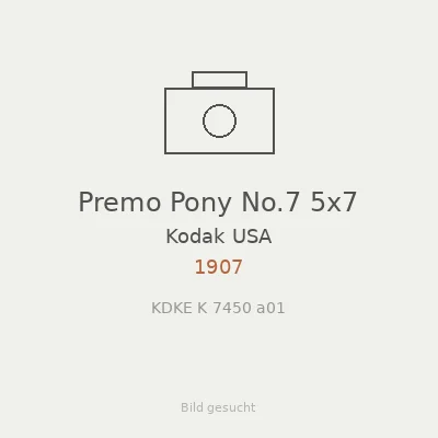 Premo Pony No.7 5x7