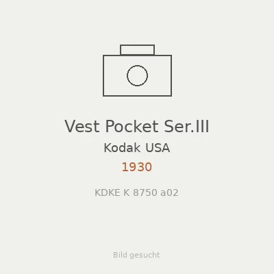 Vest Pocket Ser.III