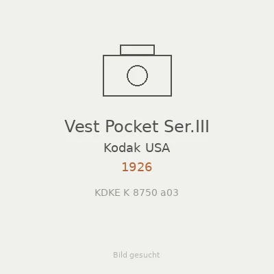 Vest Pocket Ser.III