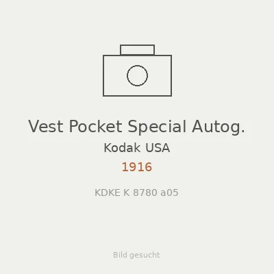 Vest Pocket Special Autog.