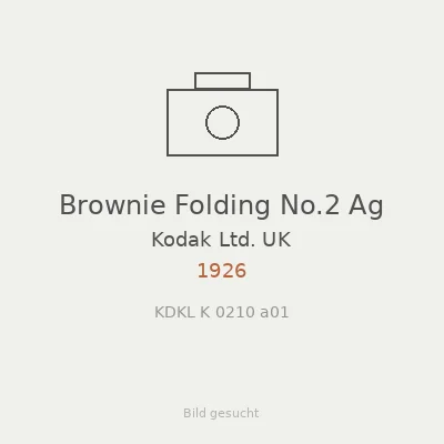 Brownie Folding No.2 Ag