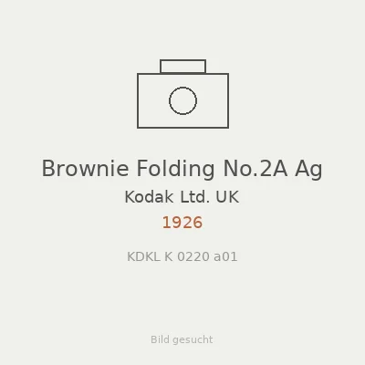 Brownie Folding No.2A Ag