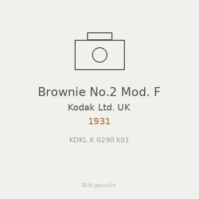 Brownie No.2 Mod. F