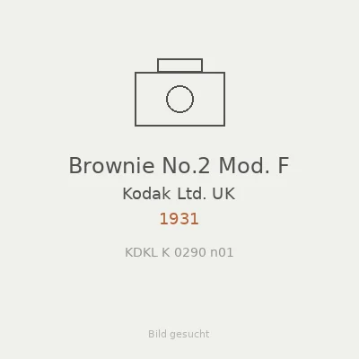 Brownie No.2 Mod. F