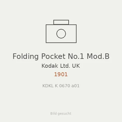 Folding Pocket No.1 Mod.B