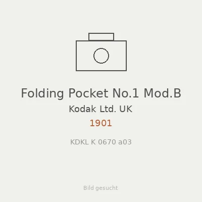 Folding Pocket No.1 Mod.B