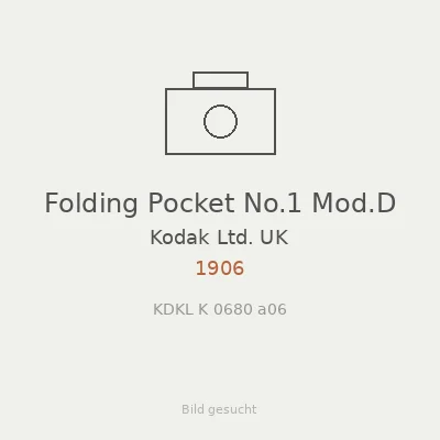 Folding Pocket No.1 Mod.D