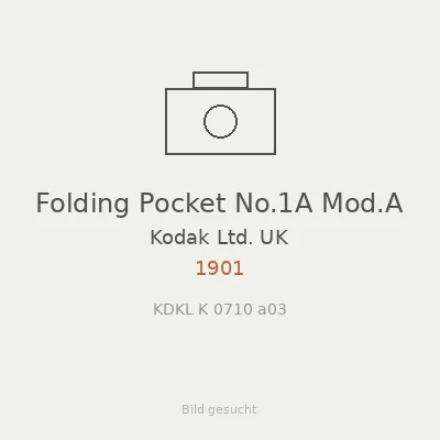 Folding Pocket No.1A Mod.A