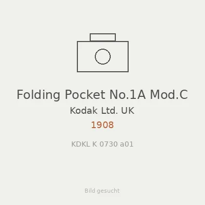 Folding Pocket No.1A Mod.C