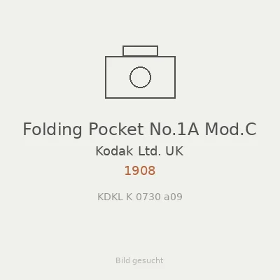 Folding Pocket No.1A Mod.C