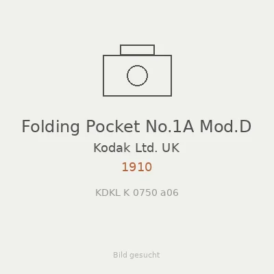Folding Pocket No.1A Mod.D