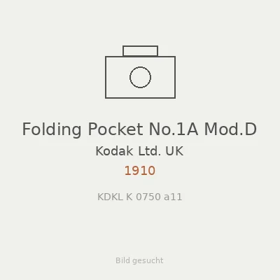 Folding Pocket No.1A Mod.D
