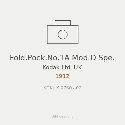 Fold.Pock.No.1A Mod.D Spe.