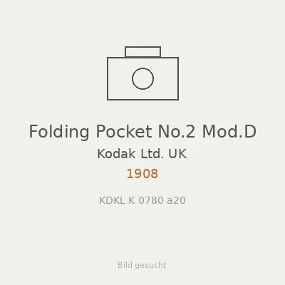 Folding Pocket No.2 Mod.D