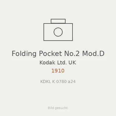 Folding Pocket No.2 Mod.D