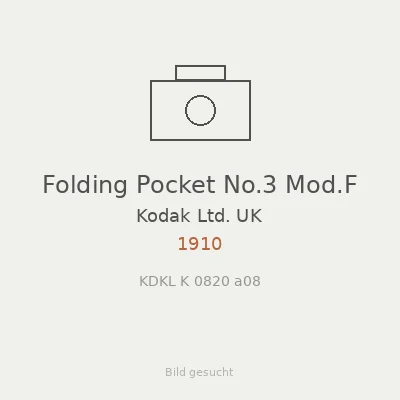 Folding Pocket No.3 Mod.F