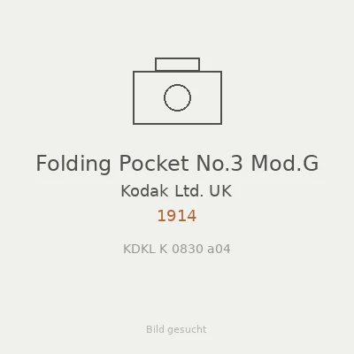 Folding Pocket No.3 Mod.G