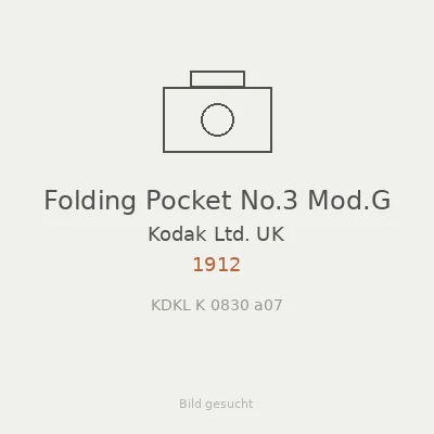Folding Pocket No.3 Mod.G
