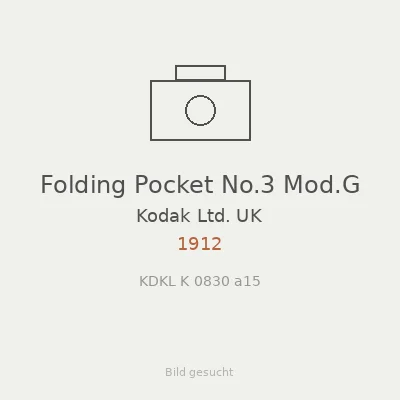 Folding Pocket No.3 Mod.G