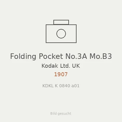 Folding Pocket No.3A Mo.B3