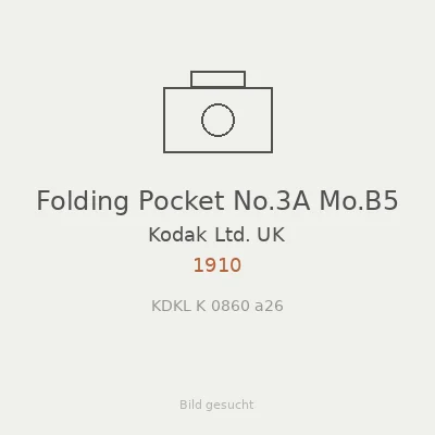 Folding Pocket No.3A Mo.B5
