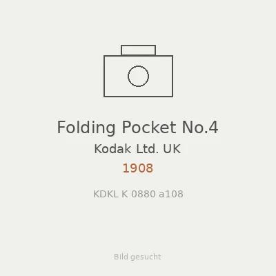 Folding Pocket No.4