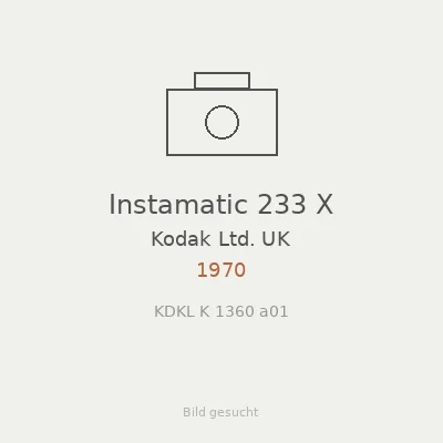 Instamatic 233 X
