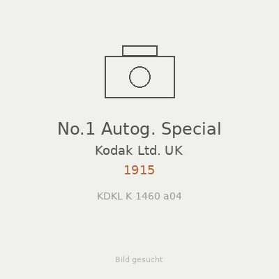 No.1 Autog. Special