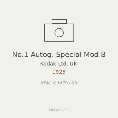 No.1 Autog. Special Mod.B