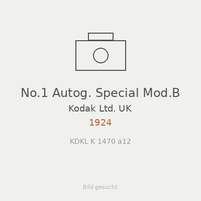 No.1 Autog. Special Mod.B