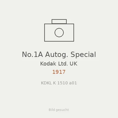 No.1A Autog. Special