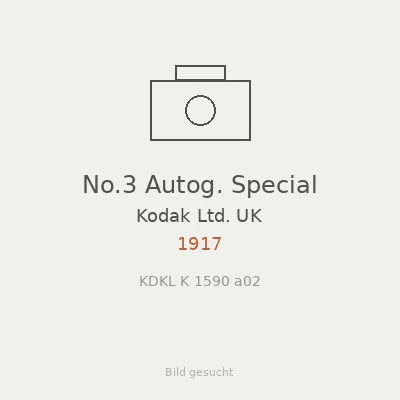 No.3 Autog. Special