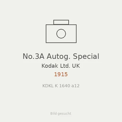 No.3A Autog. Special
