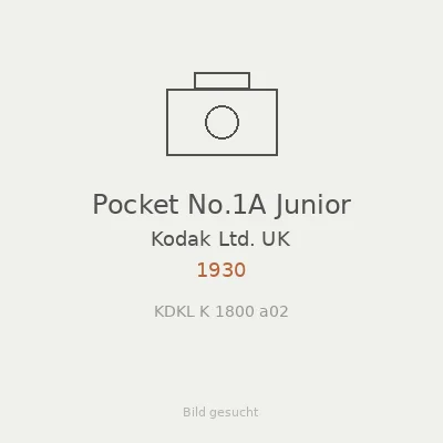 Pocket No.1A Junior