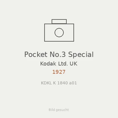 Pocket No.3 Special