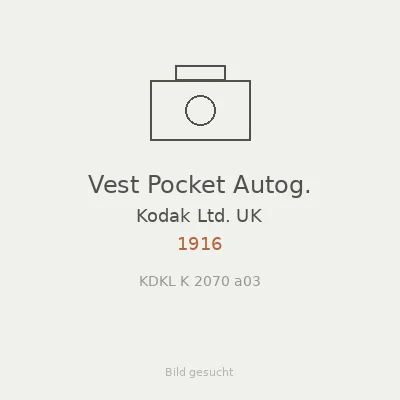 Vest Pocket Autog.