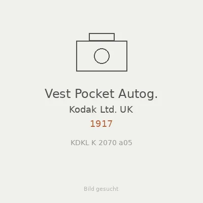 Vest Pocket Autog.