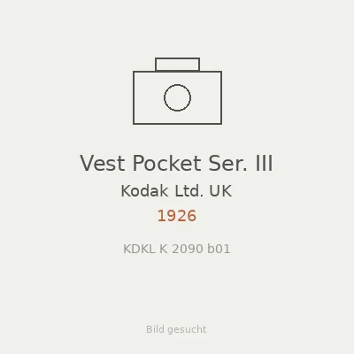 Vest Pocket Ser. III
