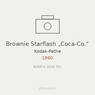Brownie Starflash „Coca-Co.“