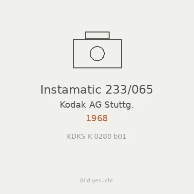 Instamatic 233/065
