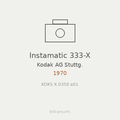 Instamatic 333-X