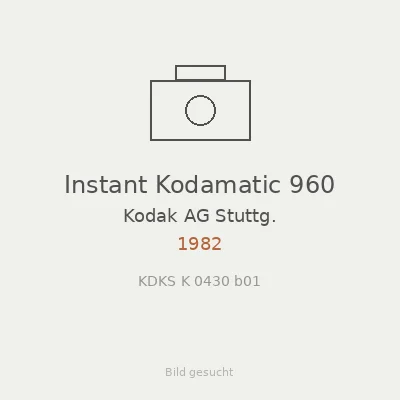 Instant Kodamatic 960
